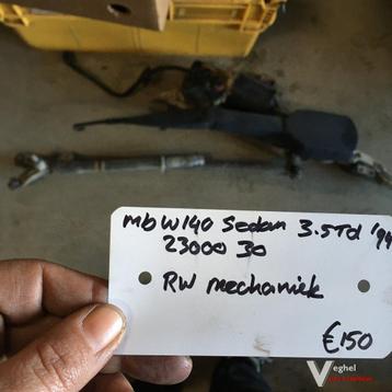 Mercedes W140 3.5 Turbodiesel 1995 wagennr 2300030   Ruitenw beschikbaar voor biedingen