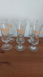 6 glazen Hasselt Kaffee, Verzamelen, Ophalen of Verzenden, Zo goed als nieuw