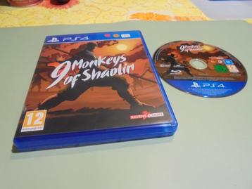 Playstation 4 9 Monkeys of Shaolin (orig) beschikbaar voor biedingen