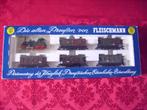 Fleischmann set stoomlokomotief met 5 wagons, Treinset, Gelijkstroom, Fleischmann, Ophalen of Verzenden