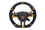 Porsche sportstuur Alcantara met gele accenten & carbon trim, Auto-onderdelen, Besturing, Niet ingevuld, Verzenden, Nieuw, Niet ingevuld