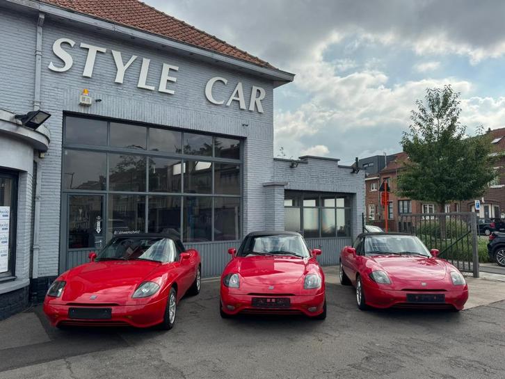Fiat Barchetta 1.7i Oldtimer Leder 3 x Barchetta beschikbaar, Auto's, Fiat, Particulier, Barchetta, Elektrische ramen, Lichtmetalen velgen