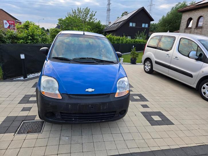 Chevrolet Matiz, Auto's, Chevrolet, Matiz, ABS, Benzine, Euro 4, Stadsauto, 5 deurs, Handgeschakeld, Blauw, Grijs, Stof, Voorwielaandrijving