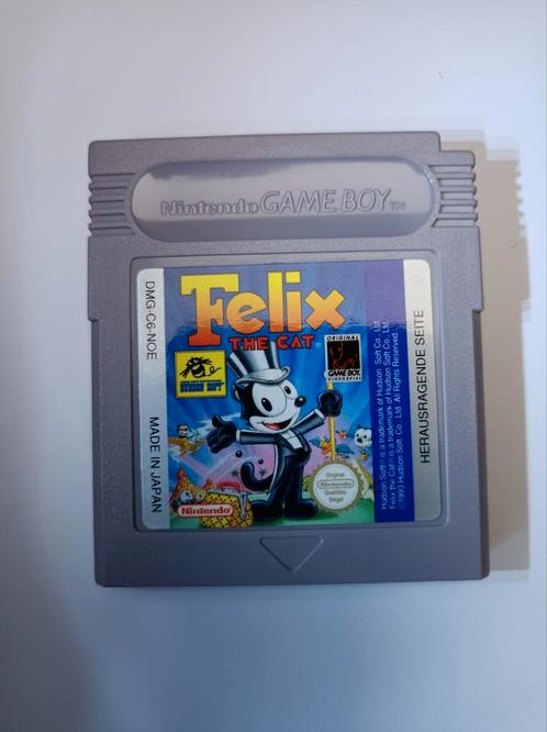 Jeux game boy Félix le chat, Games en Spelcomputers, Games | Nintendo Game Boy, Zo goed als nieuw, Ophalen of Verzenden