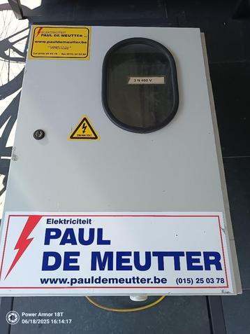 Werfkast 3 N 400v, Enlèvement, Comme neuf, Interrupteur