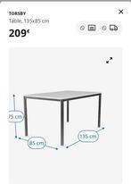 Table salle à manger, 100 à 150 cm, Rectangulaire, 50 à 100 cm, Enlèvement