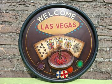 Houten pubbord Las Vegas - casino - roulette beschikbaar voor biedingen