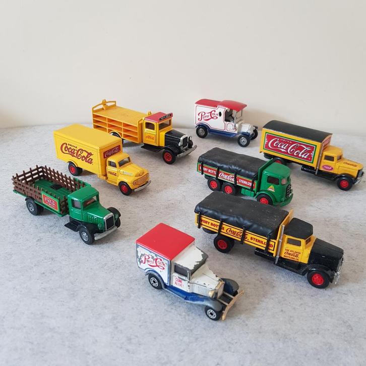 Coca Cola en Pepsi-Cola voertuigen, Hobby en Vrije tijd, Modelauto's | Overige schalen, Ophalen of Verzenden