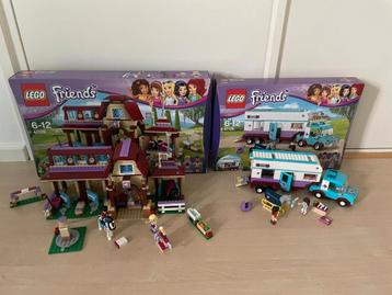 Lego Friends Paarden thema 2 Sets: 41125 arts + 41126 Manege beschikbaar voor biedingen