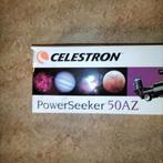 Telescoop Celestron 50 mm, Lenzentelescoop (refractor), Met statief, Ophalen of Verzenden, Zo goed als nieuw