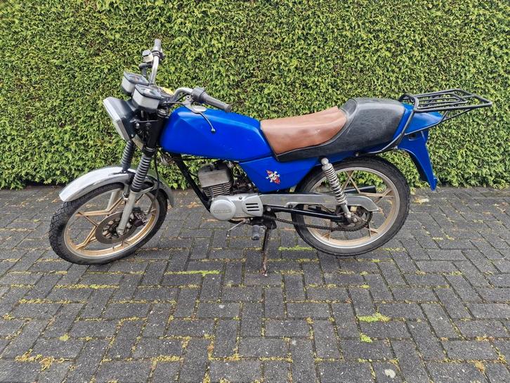 Suzuki ZR50 met 5 versnellingen en snelle, originele setup., Fietsen en Brommers, Brommers | Oldtimers, Ophalen