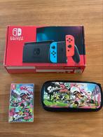 Nintendo Switch V2 avec Splatoon 2 et étui, Consoles de jeu & Jeux vidéo, Enlèvement ou Envoi, Utilisé