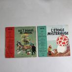 Twee lp´s Kuifje 33 toeren, Ophalen, Kuifje, Gebruikt, Beeldje of Figuurtje
