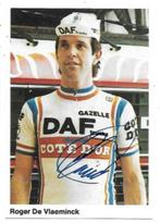 roger de vlaeminck - foto + HANDTEKENING, Ophalen of Verzenden