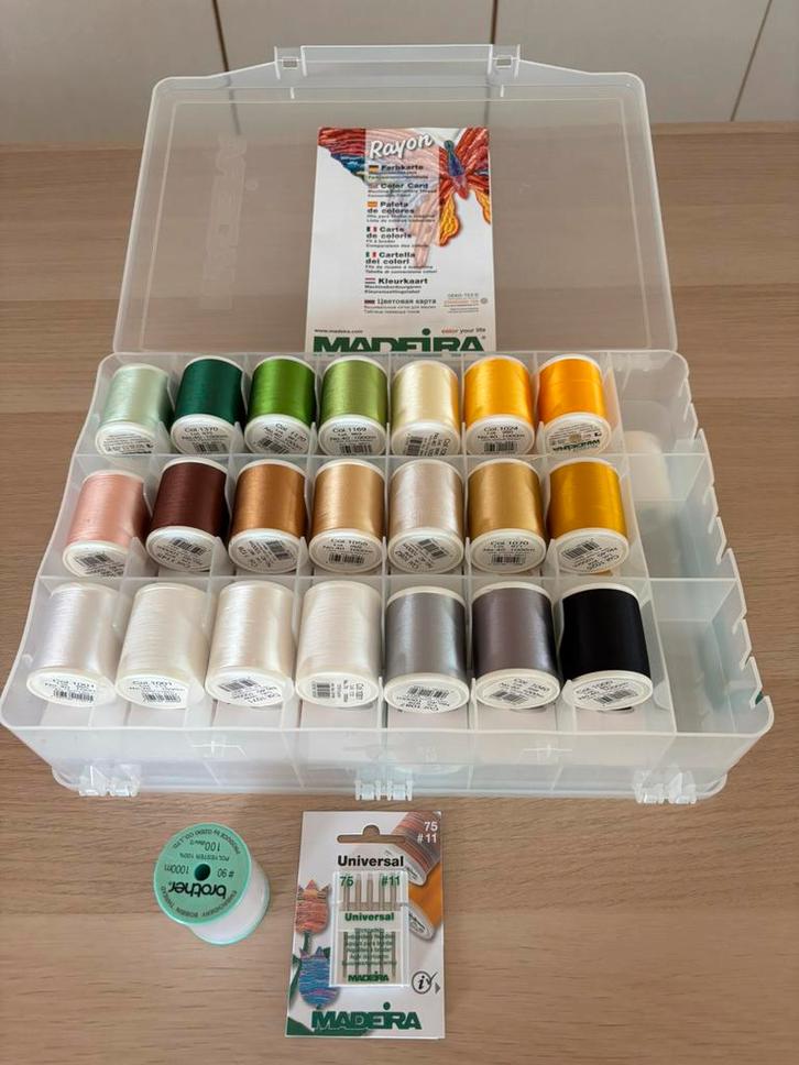 Madeira borduurgaren, Hobby en Vrije tijd, Borduren en Borduurmachines, Zo goed als nieuw, Borduurmachine, Machineborduren, Ophalen of Verzenden