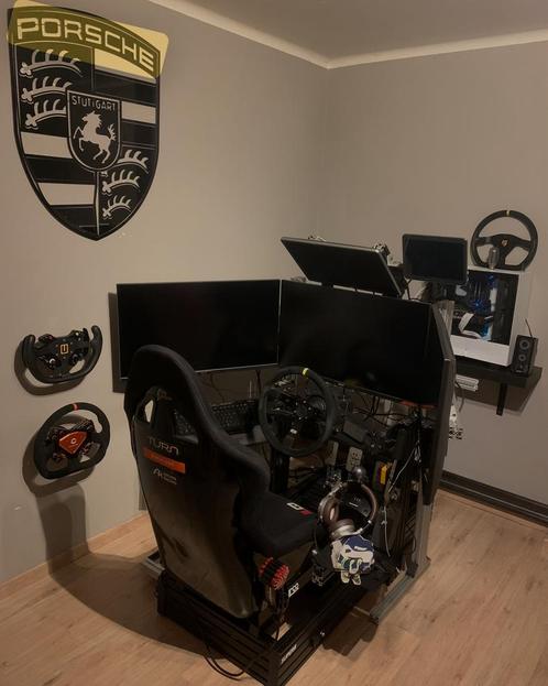 Volledige sim, Computers en Software, Joysticks, Zo goed als nieuw, Ophalen
