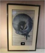 Prachtig Speciaal Kunstwerk 'Hoofd en Hand' - 84x54, Ophalen of Verzenden, Zo goed als nieuw, Oorspronkelijke maker
