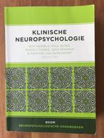 Klinische neuropsychologie, Livres, Psychologie, Comme neuf, Psychologie expérimentale ou Neuropsychologie, R Kessels, P Eling, J Spi
