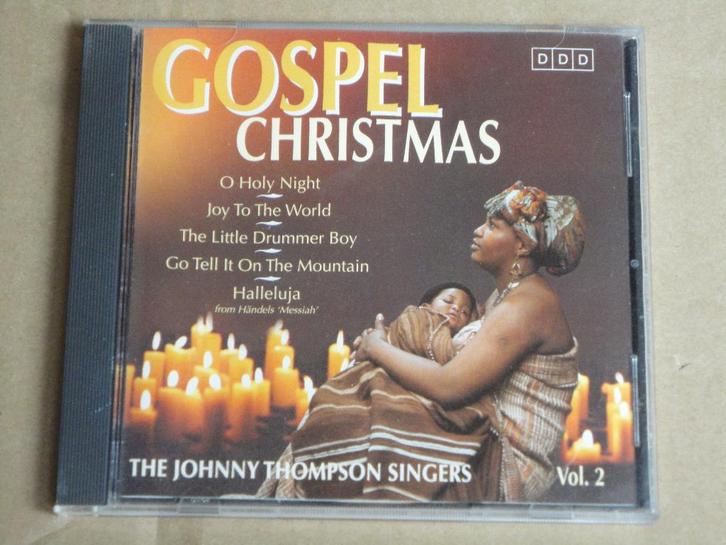 CD THE JOHNNY THOMPSON SINGERS  – Gospel Christmas Vol. 2, Cd's en Dvd's, Cd's | Religie en Gospel, Gospel, Ophalen of Verzenden