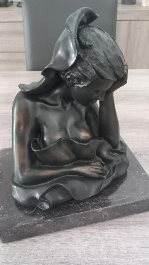 Prachtig kunstbeeld ( zie omschrijving ), Antiek en Kunst, Kunst | Beelden en Houtsnijwerken, Ophalen of Verzenden