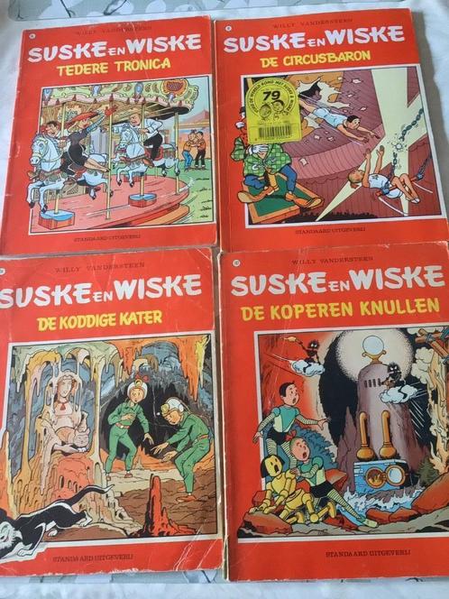 Willy Vandersteen Suske en Wiske strips 74 - 81 - 86 - 182, Livres, BD, Utilisé, Enlèvement