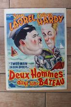 filmaffiche Laurel And Hardy Saps At Sea filmposter, Verzamelen, Posters, Rechthoekig Staand, Ophalen of Verzenden, Zo goed als nieuw