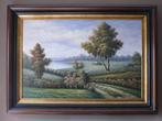 Schilderij landschap door P. WILSON, Ophalen