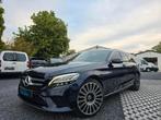 *MERCEDES-BENZ C180 BREAK/-NAVI-CAMERA-CRUIS-HALFLEDER*, Auto's, 90 kW, Achterwielaandrijving, 4 cilinders, Leder en Stof
