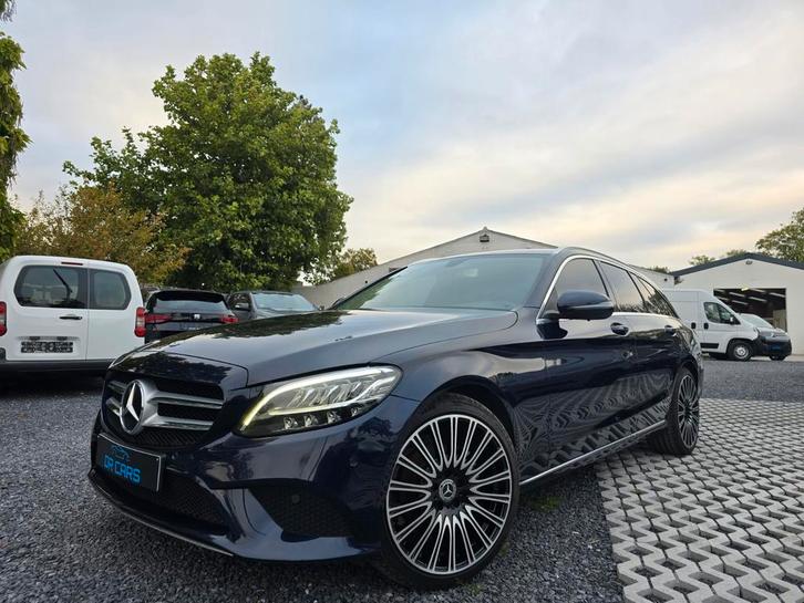 *MERCEDES-BENZ C180 BREAK/-NAVI-CAMERA-CRUIS-HALFLEDER*, Auto's, Mercedes-Benz, Bedrijf, Te koop, C-Klasse, ABS, Achteruitrijcamera