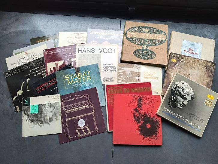 Lot klassieke LP's, CD & DVD, Vinyles | Classique, Comme neuf, 12 pouces, Enlèvement