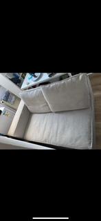 Canapé blanc/gris, Maison & Meubles, Canapés | Sofas & Chaises Longues, 150 à 200 cm, Deux personnes, Enlèvement, Utilisé