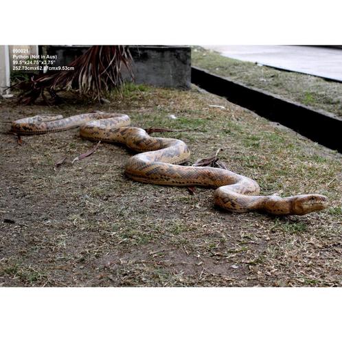Python – Slang beeld Lengte 253 cm, Verzamelen, Dierenverzamelingen, Nieuw, Ophalen