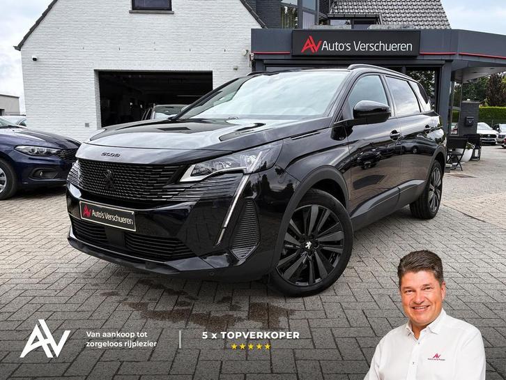 Peugeot 5008 GT-Line EAT8 1.2 Puretech Black Pack 7pl. ** C, Auto's, Peugeot, Bedrijf, ABS, Adaptive Cruise Control, Airbags, Airconditioning