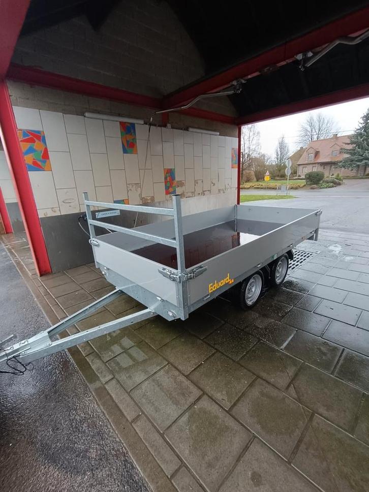 Remorque double essieux 3M10 neuve Edouard, Auto diversen, Aanhangers en Bagagewagens