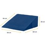 Coussin triangulaire pour le lit ou le canapé, Enlèvement, Comme neuf, Bleu