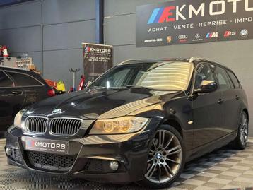 BMW 3 Serie 318 //PACK M //BLACK // NAVIGATION//JANTES //CRU beschikbaar voor biedingen