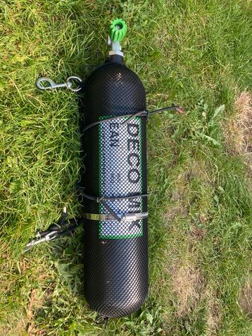 Deco fles 7 liter staal beschikbaar voor biedingen
