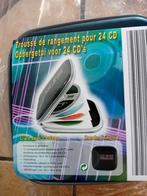 Étui de rangement pour 24 CD, DVD, CD & DVD, Enlèvement, Neuf, dans son emballage