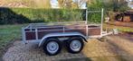 Aanhangwagen DUBBELAS 750kg, Ophalen of Verzenden