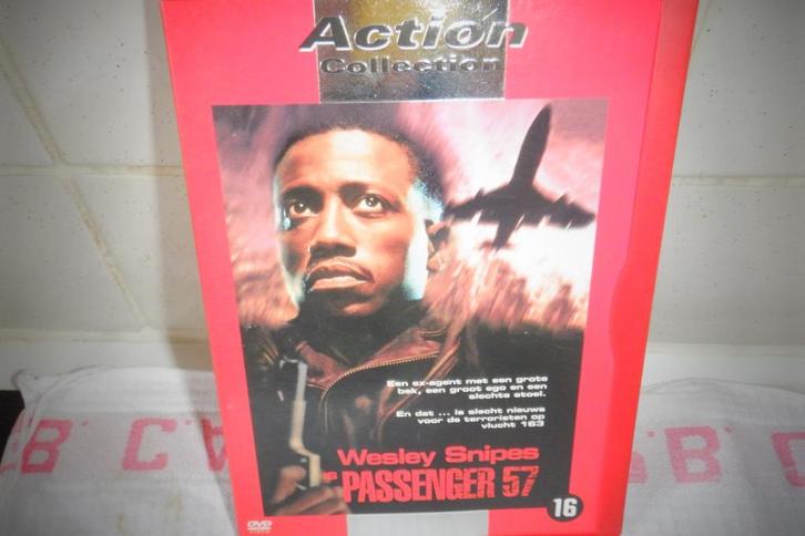 DVD Passenger 57 (Wesley Snipes), Cd's en Dvd's, Dvd's | Actie, Zo goed als nieuw, Actiethriller, Vanaf 16 jaar, Ophalen of Verzenden