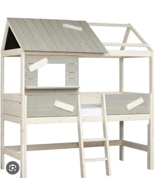 Lifetime boomhut, Kinderen en Baby's, Kinderkamer | Stapelbedden en Hoogslapers, Zo goed als nieuw, Halfhoogslaper, Ophalen