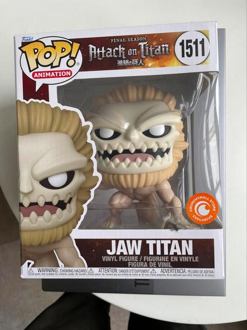 Funko Pop Jaw Titan 1511 Exclusief figuur van Attack on Tita, Verzamelen, Beelden en Beeldjes, Ophalen of Verzenden