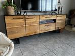 Commode + TV Kast, Ophalen, Zo goed als nieuw, Met deur(en)