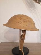 Casque anglais MKII sable, Collections, Objets militaires | Seconde Guerre mondiale, Armée de terre, Enlèvement ou Envoi, Casque ou Béret