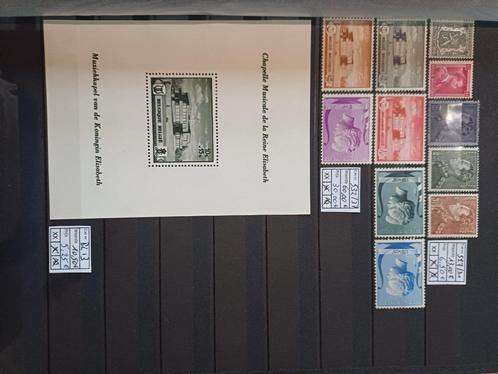 Lot postfrisse postzegels België, Postzegels en Munten, Postzegels | Europa | België, Postfris, Orginele gom, Postfris, Ophalen of Verzenden
