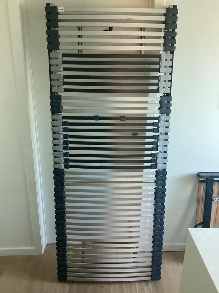 2x lattenbodem 80x200, Huis en Inrichting, Slaapkamer | Matrassen en Bedbodems, Gebruikt, Bedbodem, Overige maten, 200 cm, Eenpersoons