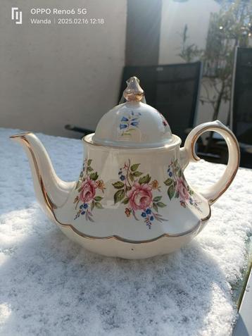 Unieke vintage Sadler England Theepot - Zeldzame vondst! beschikbaar voor biedingen