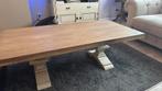 Mooi vol eiken salon tafel 150 x 70 cm, Huis en Inrichting, Ophalen, Gebruikt