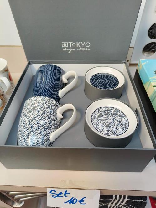 Tokyo design Studio-tassenset (Nooit gebruikt), Verzamelen, Porselein, Kristal en Bestek, Nieuw, Compleet servies, Porselein, Ophalen of Verzenden