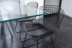 Harry Bertoia Side Chairs voor Knoll, Maison & Meubles, Chaises, Enlèvement, Utilisé, Noir, Métal